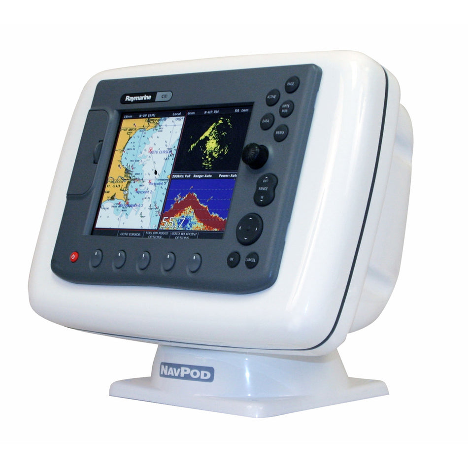 NavPod - PP5051 PowerPod Grand Prix Series Precut - For Raymarine C80, E80 — Quality Boat Parts