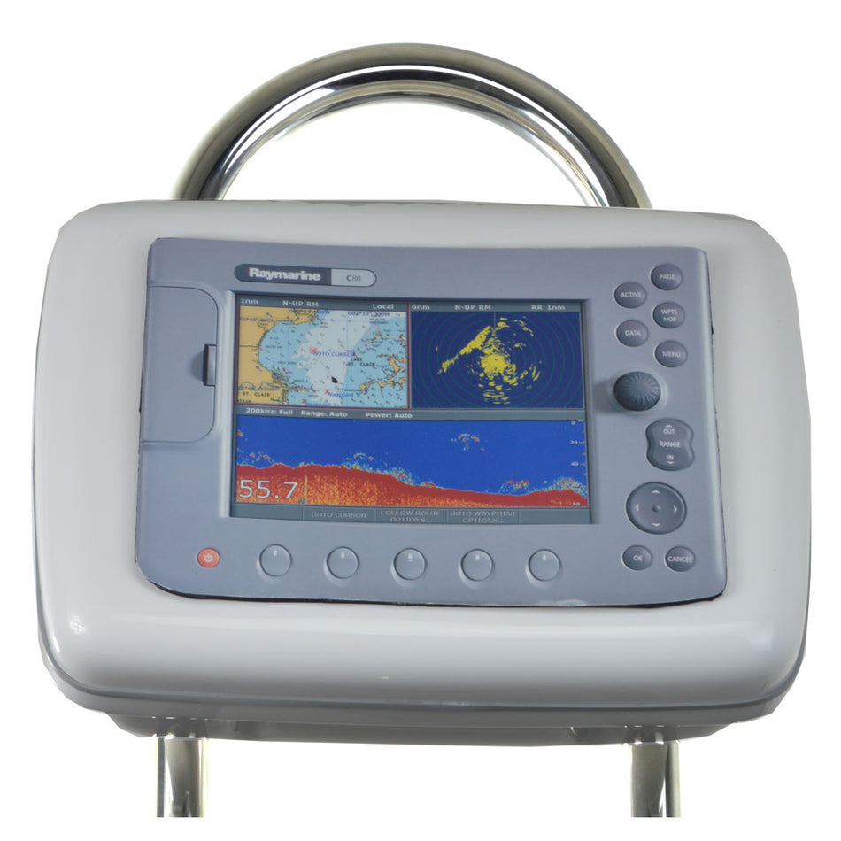 NavPod - GP1051 SailPod Precut - For Raymarine C80, E80, Simrad NSE, For 9.5" Pedestal Guard — Quality Boat Parts