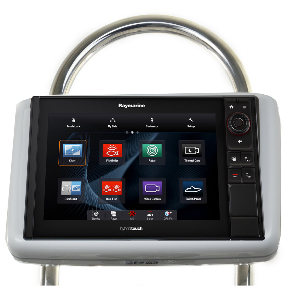 NavPod - GP2205 SailPod Pre-Cut - For Raymarine es127, es128, For 12" Wide Guard — Quality Boat Parts