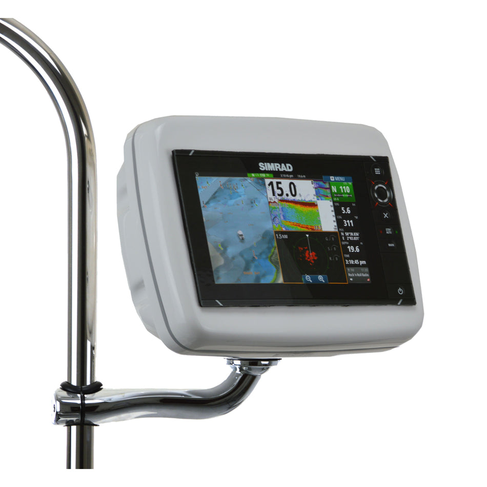 NavPod - RMX4808 RailMount Pre-Cut - For Simrad NSS8, B&G Zeus T8 — Quality Boat Parts