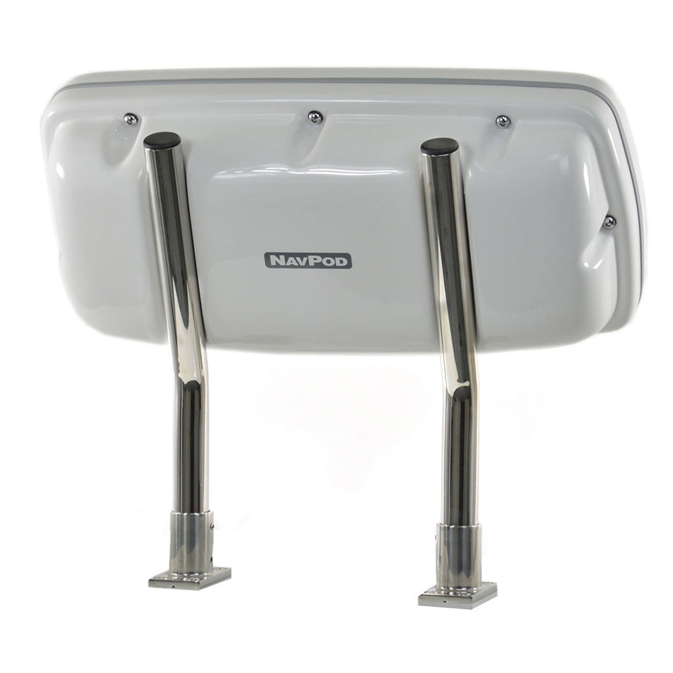 NavPod - SystemPod Pre-Cut - For Garmin GPSMAP 1242, 1222xsv, With 2 Holes, For 9.5" Wide Angle Guard — Quality Boat Parts