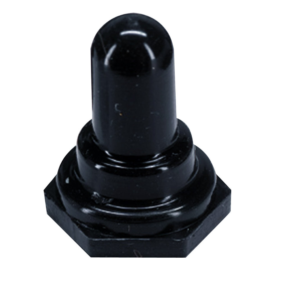 Paneltronics - Toggle Switch Boot - 5/8" Hex Nut, Black — Quality Boat Parts