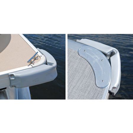 Taylor Made - Pontoon Curved Corner-Gard - 3"W x 12"L — Quality Boat Parts
