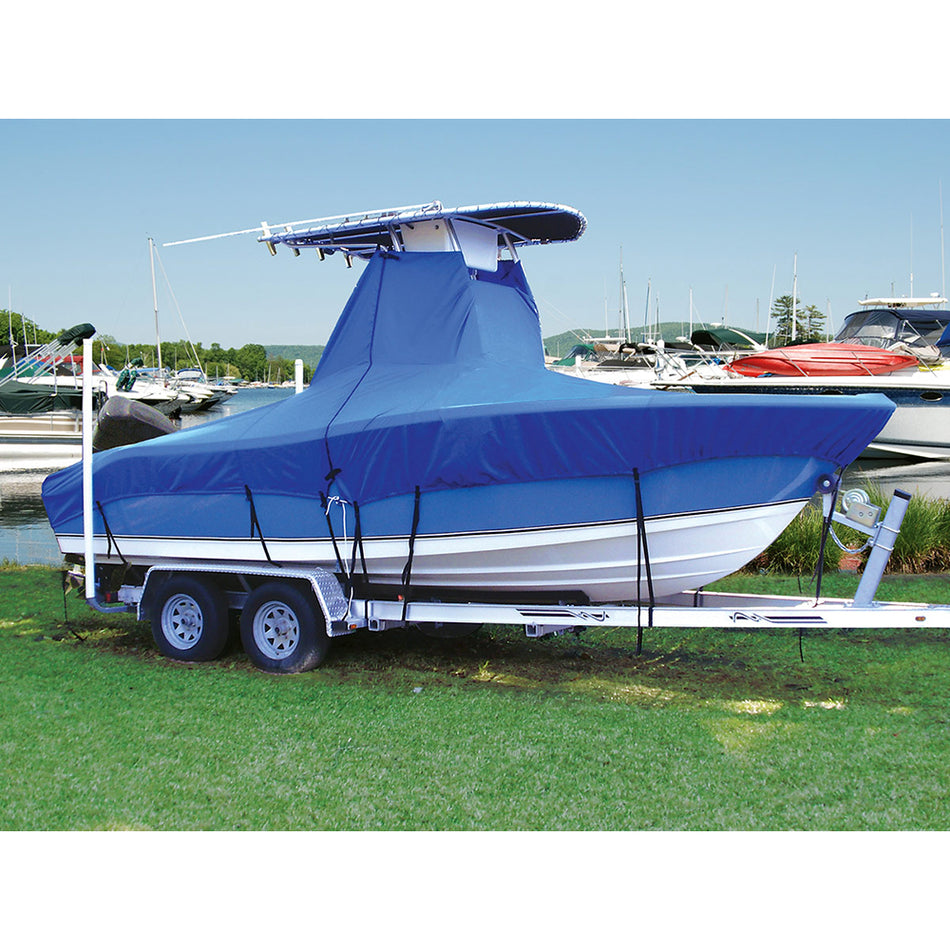 Taylor Made - T-Top Boat Semi-Custom Cover - Blue — Quality Boat Parts