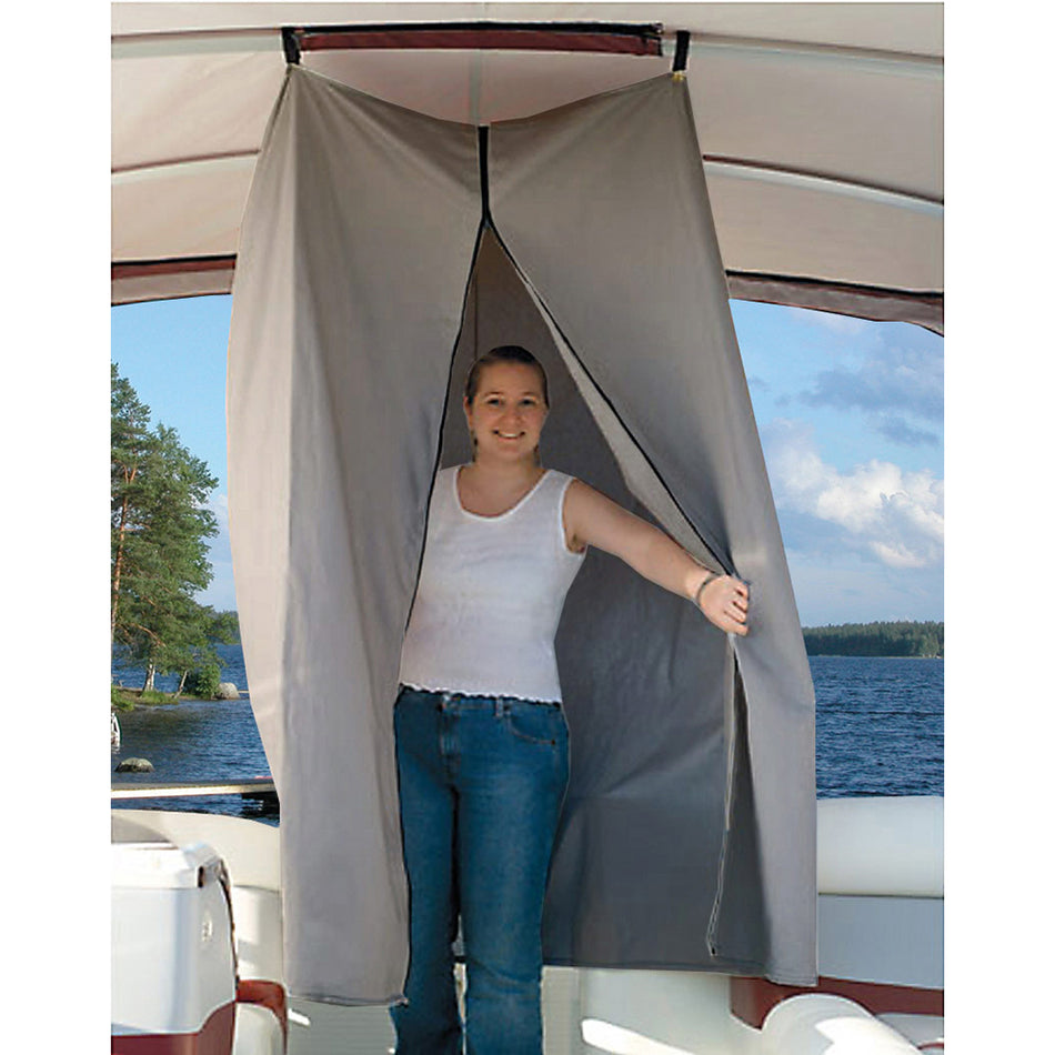 Taylor Made - Easy-Up Privacy Partition - Grey — Quality Boat Parts