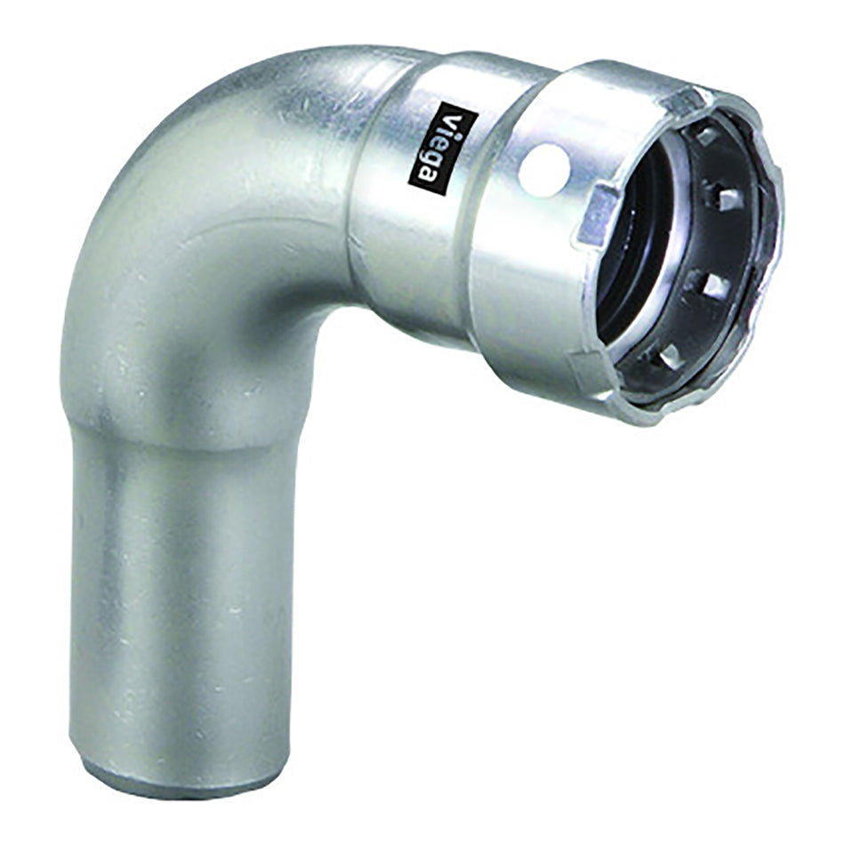 Viega - MegaPress 1/2" Stainless 304 Elbow - Street, Press Connection, Smart Connect Technology — Quality Boat Parts