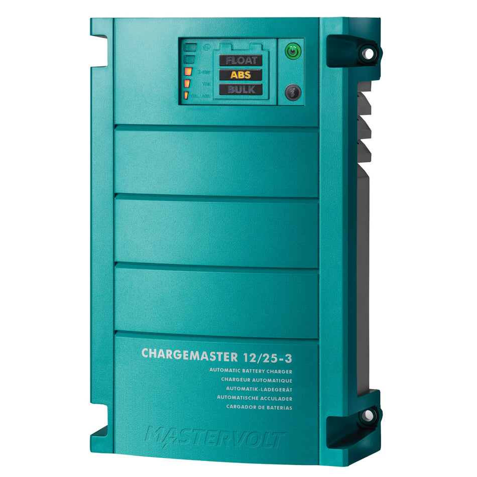Mastervolt - ChargeMaster 25 Amp Battery Charger - 3 Bank, 12V — Quality Boat Parts