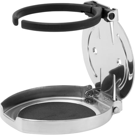 Sea-Dog - Adjustable Folding Drink Holder - Stainless Steel — Quality Boat Parts