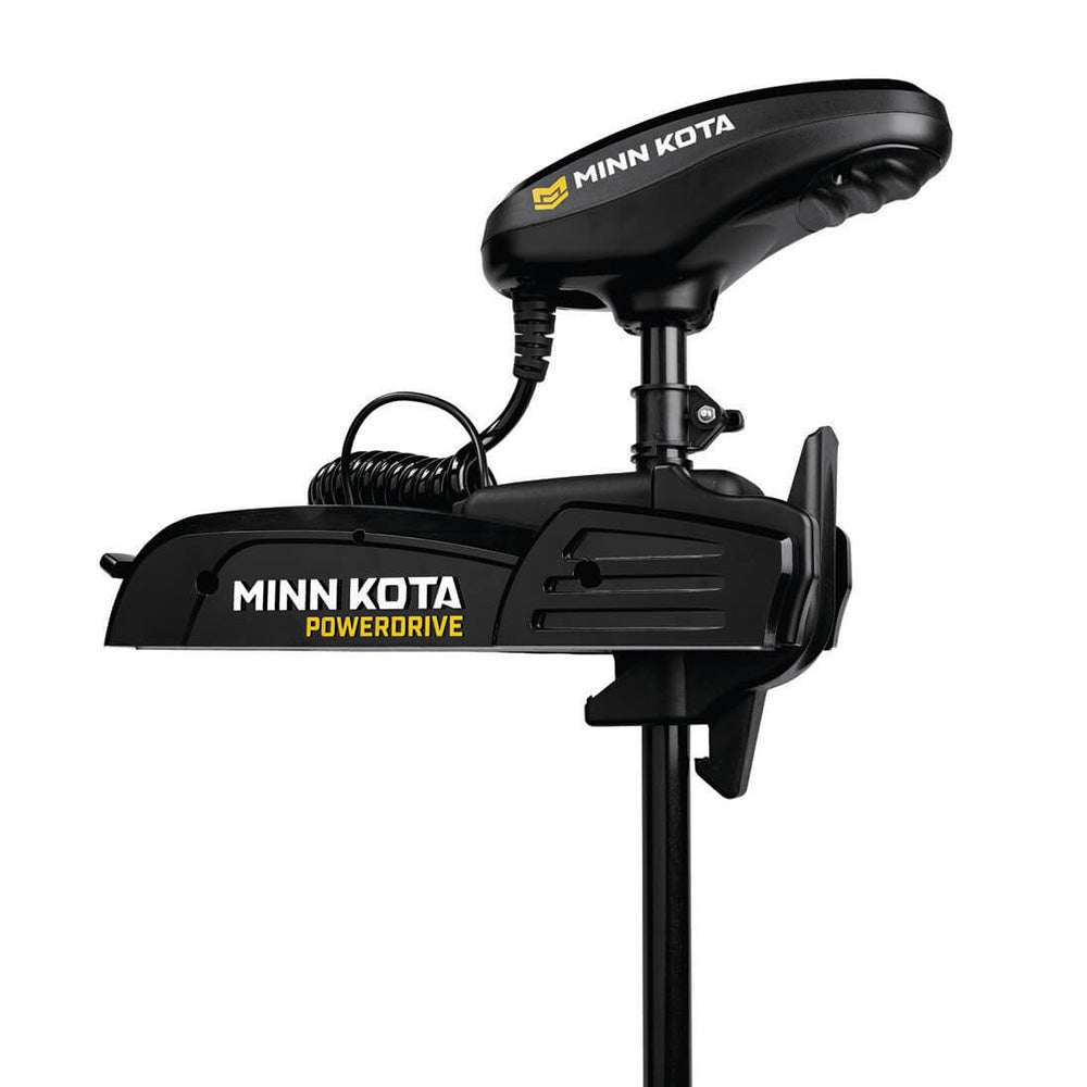 Minn Kota - Pontoon PowerDrive 55 Trolling Motor - With Foot Pedal, 12V, 55LB, 48" — Quality Boat Parts