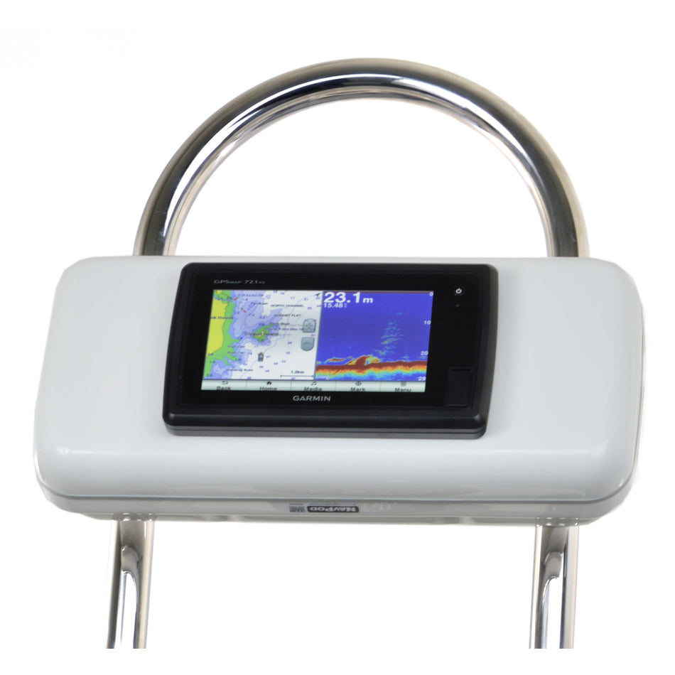 NavPod - GP2521 SystemPod Pre-Cut - For Garmin 7xx, 7x Series Mounted In Center - For 12" Wide Guard — Quality Boat Parts