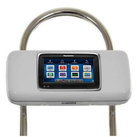 NavPod - GP2523 SystemPod Pre-Cut - For Raymarine a75, a77, a78 Mounted In Center, For 12" Wide Guard — Quality Boat Parts
