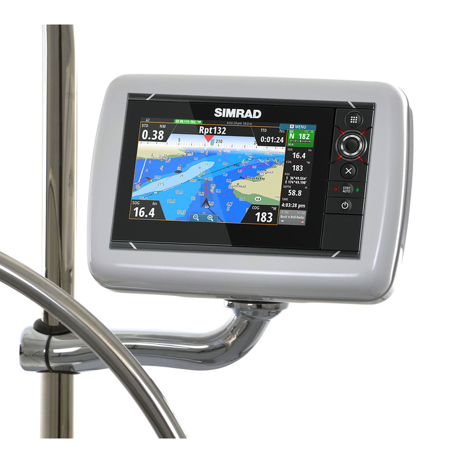 NavPod - RMX4406 RailMount Pre-Cut - For Simrad NSS7 evo2, B&G Zeus 7 — Quality Boat Parts