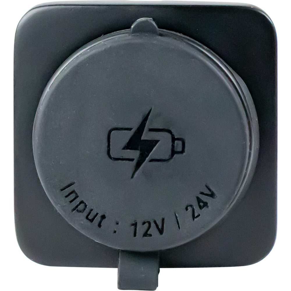 Sea-Dog - Square Surface Mount Power Socket - USB A, USB C — Quality Boat Parts