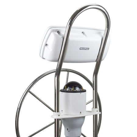 NavPod - SystemPod Pre-Cut - For Raymarine Axiom 9, Axiom+ 9 on Right, 1 Instrument, 12" Wide Guard — Quality Boat Parts