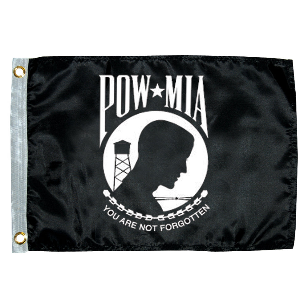 Taylor Made - POW MIA Flag - 12" x 18" — Quality Boat Parts