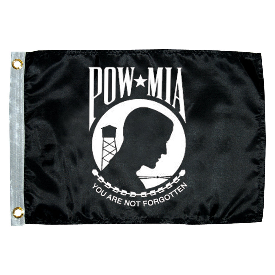 Taylor Made - POW MIA Flag - 12" x 18" — Quality Boat Parts