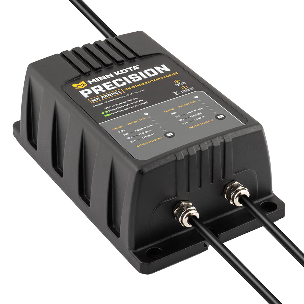 Minn Kota - On-Board Precision Charger — Quality Boat Parts