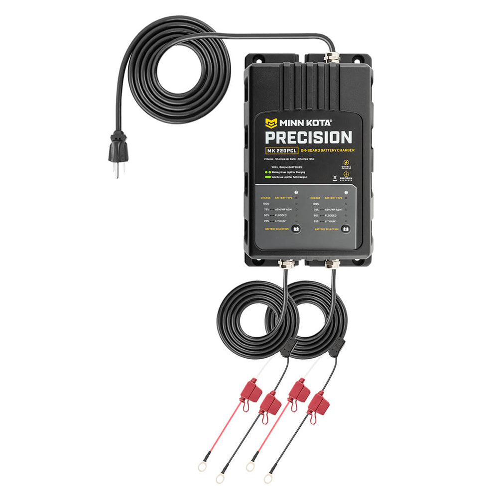 Minn Kota - On-Board Precision Charger — Quality Boat Parts