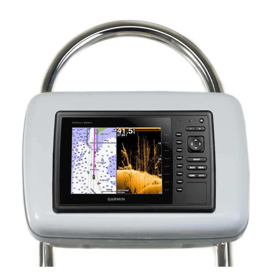 NavPod - GP2050-12 SailPod Pre-Cut - For Garmin 820, 820xs, 840xs - For 12" Wide Guard — Quality Boat Parts