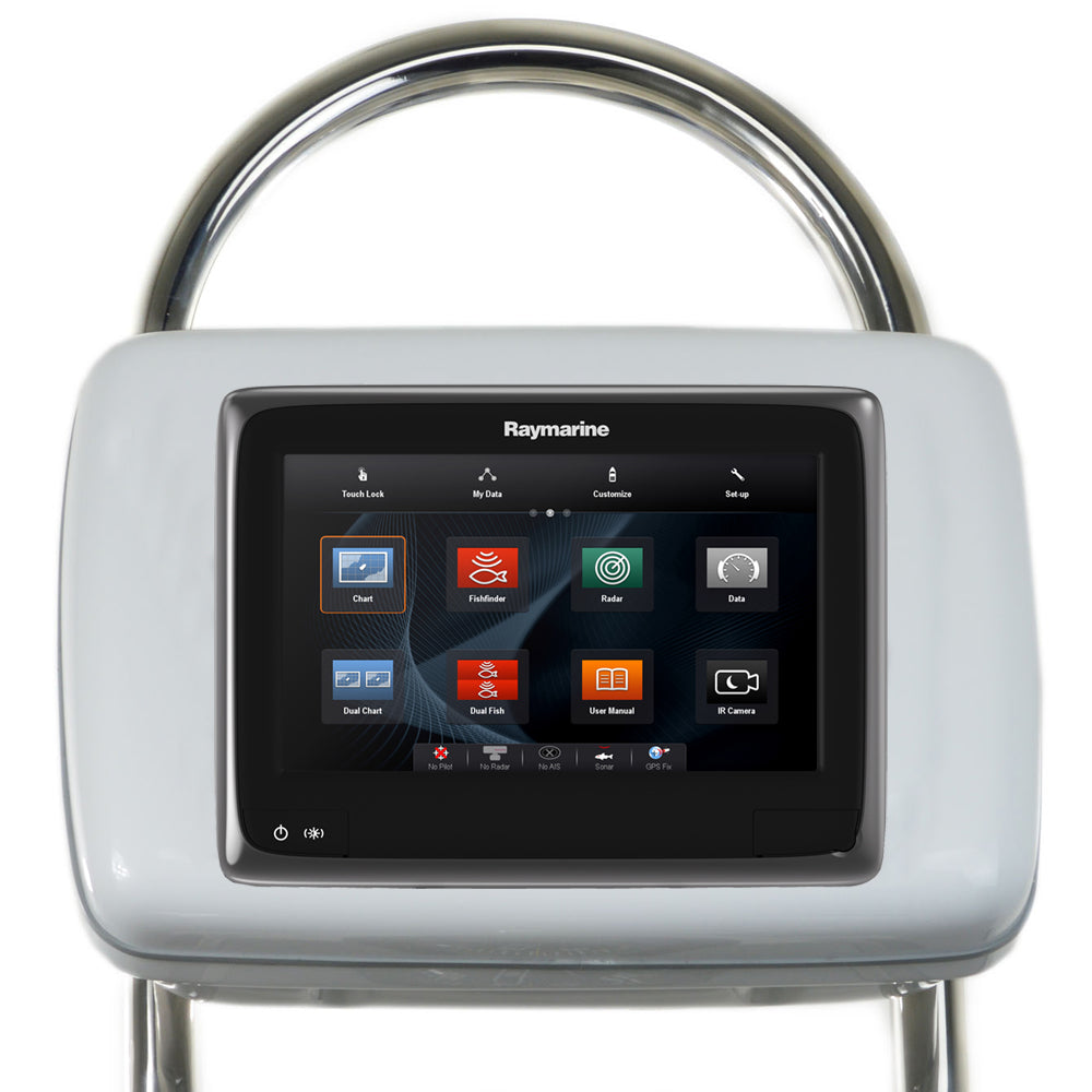 NavPod - GP2050-14 SailPod Pre-Cut - For Raymarine a95, a97, a98, For 12" Wide Guard — Quality Boat Parts