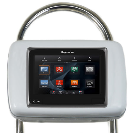 NavPod - GP2050-14 SailPod Pre-Cut - For Raymarine a95, a97, a98, For 12" Wide Guard — Quality Boat Parts