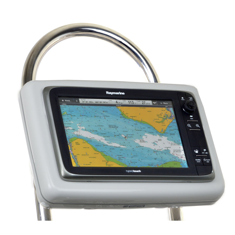 NavPod - GP2203 SailPod Pre-Cut - For Raymarine c125, c127, e125, e127, For 12" Wide Guard — Quality Boat Parts