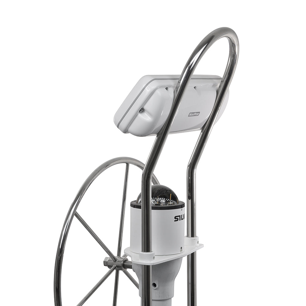 NavPod - GP2600-13 SystemPod Pre-Cut - For Simrad GO7, B&G Vulcan 7, 2 Instruments, For 12" Wide Guard — Quality Boat Parts