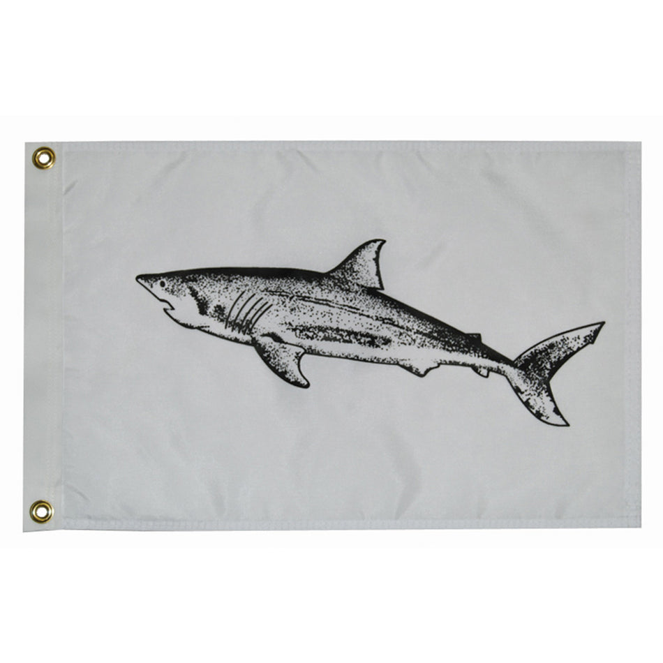 Taylor Made - Shark Flag - 12" x 18" — Quality Boat Parts