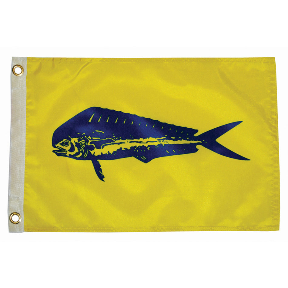 Taylor Made - Dolphin Flag - 12" x 18" — Quality Boat Parts