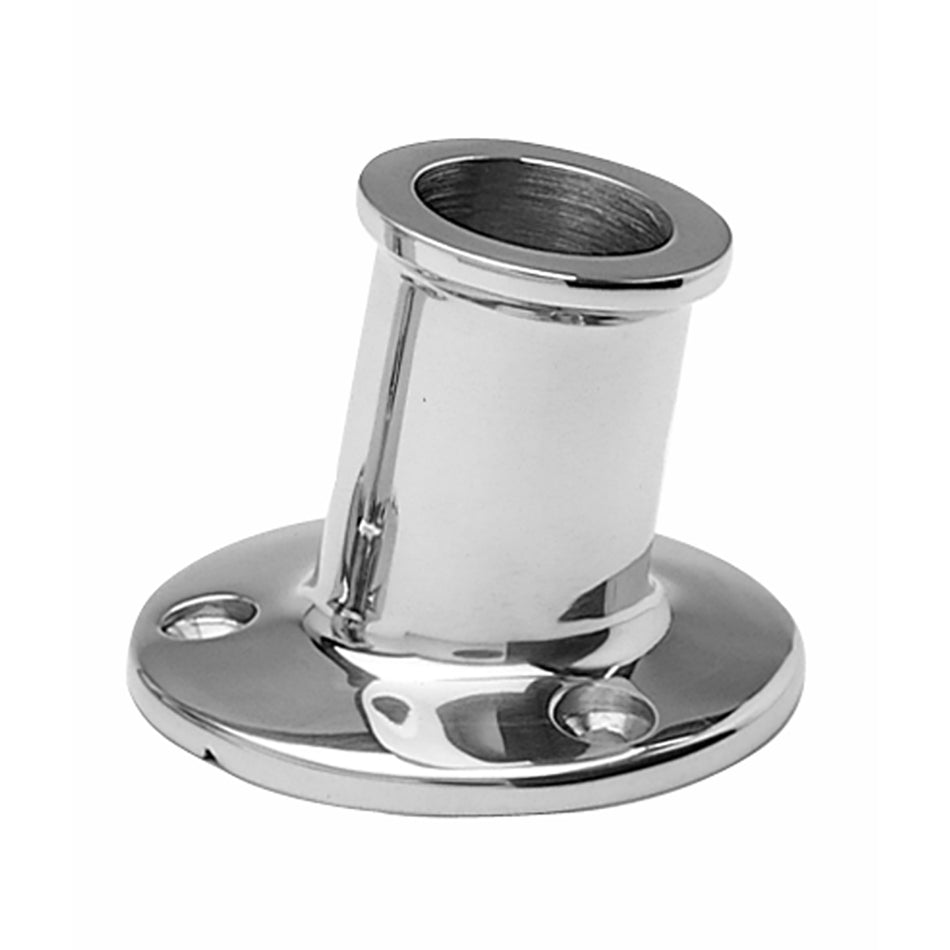 Taylor Made - 1" SS Top Mount Flag Pole Socket — Quality Boat Parts