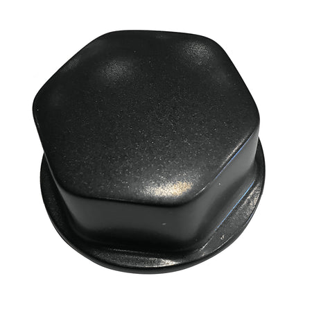 Schmitt Marine - Faux Center Nut - Black, 1/2" & 5/8", M12 Base — Quality Boat Parts