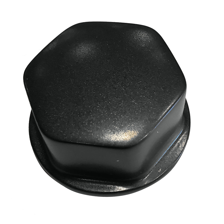 Schmitt Marine - Faux Center Nut - Black, 1/2" & 5/8", M12 Base — Quality Boat Parts