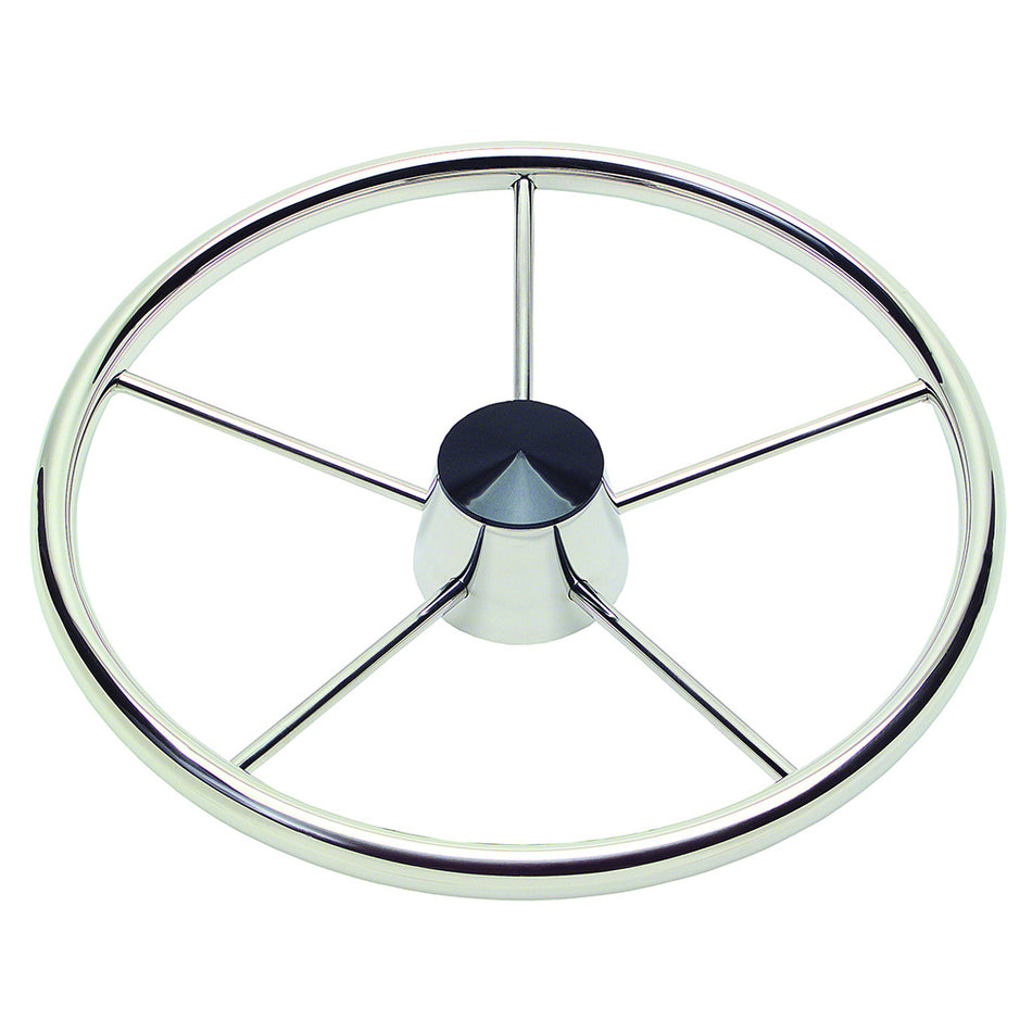 Schmitt Marine - Destroyer Wheel - 13.5" Model 170, Fits 3/4" Tapered Shaft — Quality Boat Parts