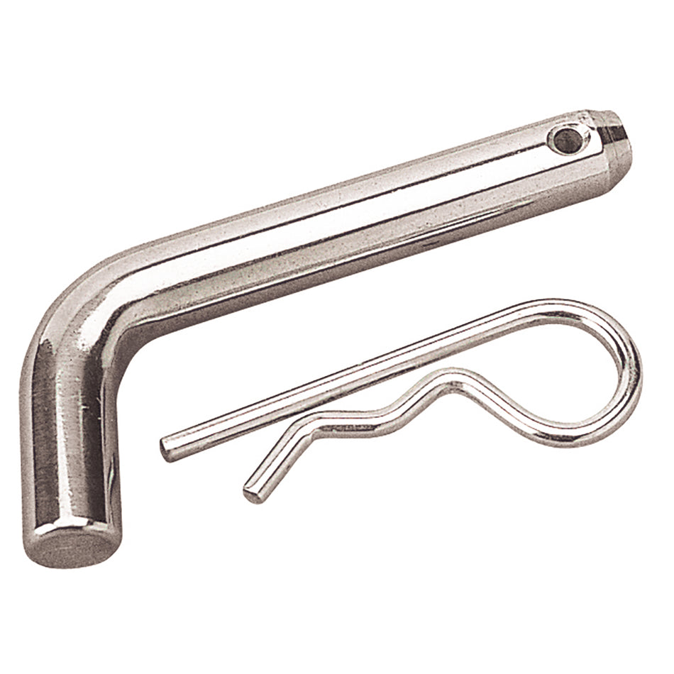 Sea-Dog - Zinc Plated Steel Receiver Pin - Clip — Quality Boat Parts