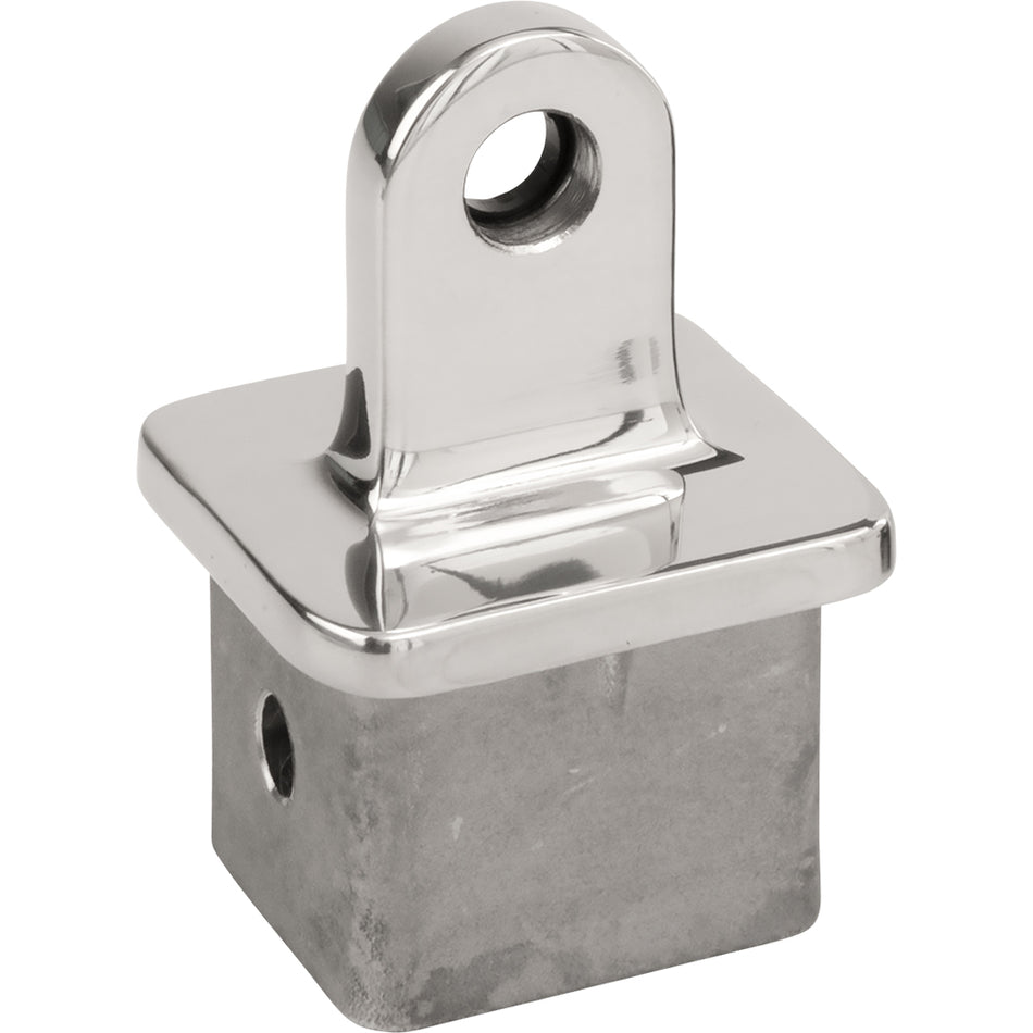 Sea-Dog - Square Tube Top Fitting - Stainless Steel — Quality Boat Parts