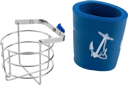 Sea-Dog - Swivel Beverage Holder - Chrome, Brass — Quality Boat Parts