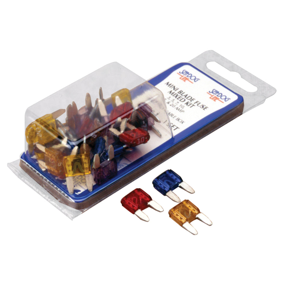 Sea-Dog - ATM Mini Blade Style Mixed Fuse Kit — Quality Boat Parts