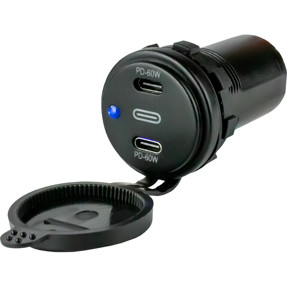 Sea-Dog - Dual USB-C Power Socket — Quality Boat Parts