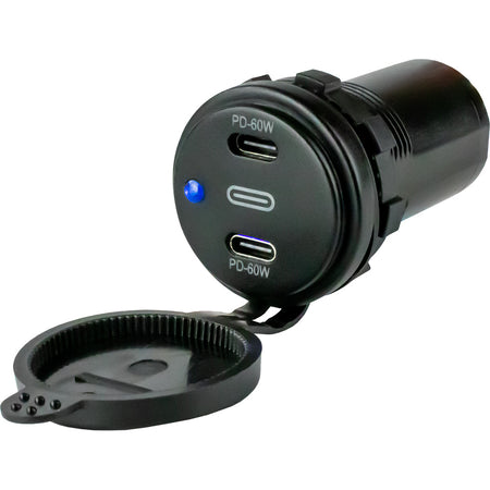 Sea-Dog - Dual USB-C Power Socket — Quality Boat Parts