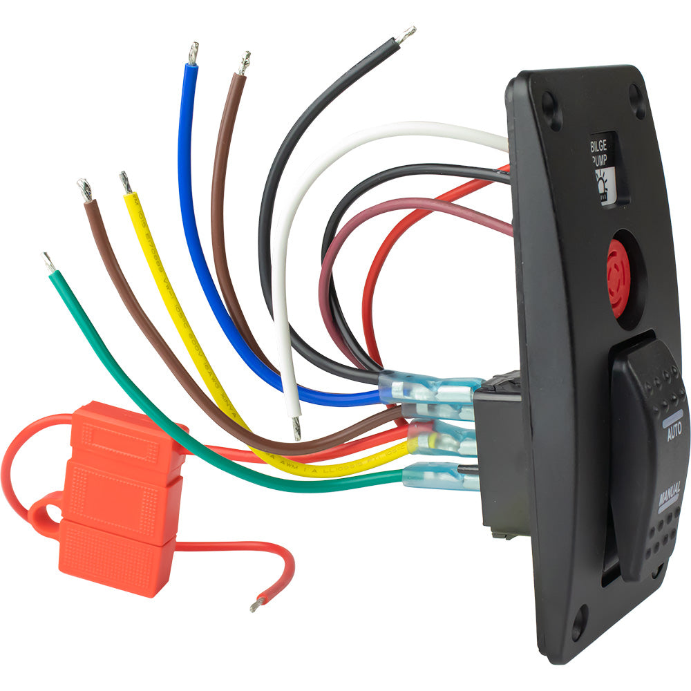 Sea-Dog - Bilge Pump Water Alarm Panel - Switch — Quality Boat Parts