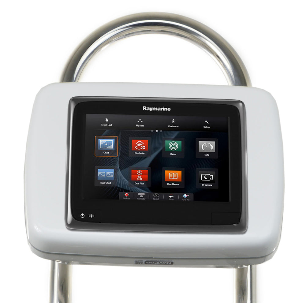NavPod - GP1814 SailPod Pre-Cut - For Raymarine a95, a97, a98, For 9.5" Wide Guard — Quality Boat Parts