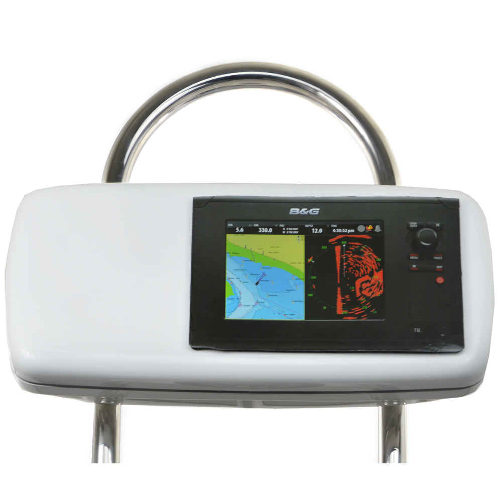 NavPod - GP2040-08 SystemPod Pre-Cut - For Simrad NSS8, B&G Zeus Touch 8, 2 Instruments, For 12" Wide Guard — Quality Boat Parts