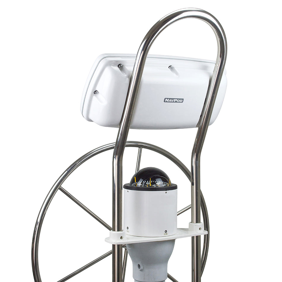 NavPod - SystemPod Precut - For Simrad NSS9 evo3, Zeus3 9, For 12" Wide Guard — Quality Boat Parts