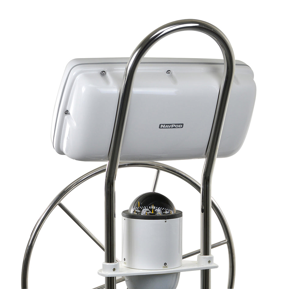 NavPod - SystemPod Precut - For Simrad NSS12 evo3, Zeus3 12, 2 Instruments, For 12" Wide Guard — Quality Boat Parts