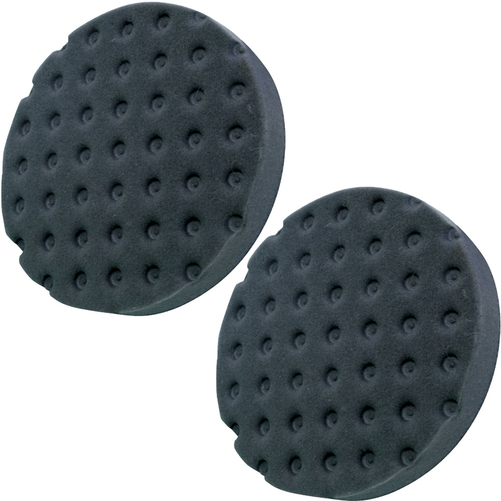 Shurhold - Pro Polish Black Foam Pad - 6.5", For Dual Action Polisher, 2-Pack — Quality Boat Parts