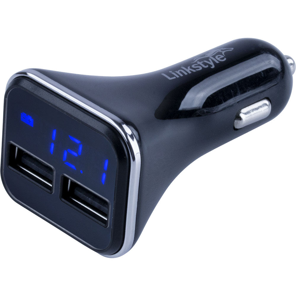 Sea-Dog - Dual USB Power Plug - Voltage, Amp Meter — Quality Boat Parts