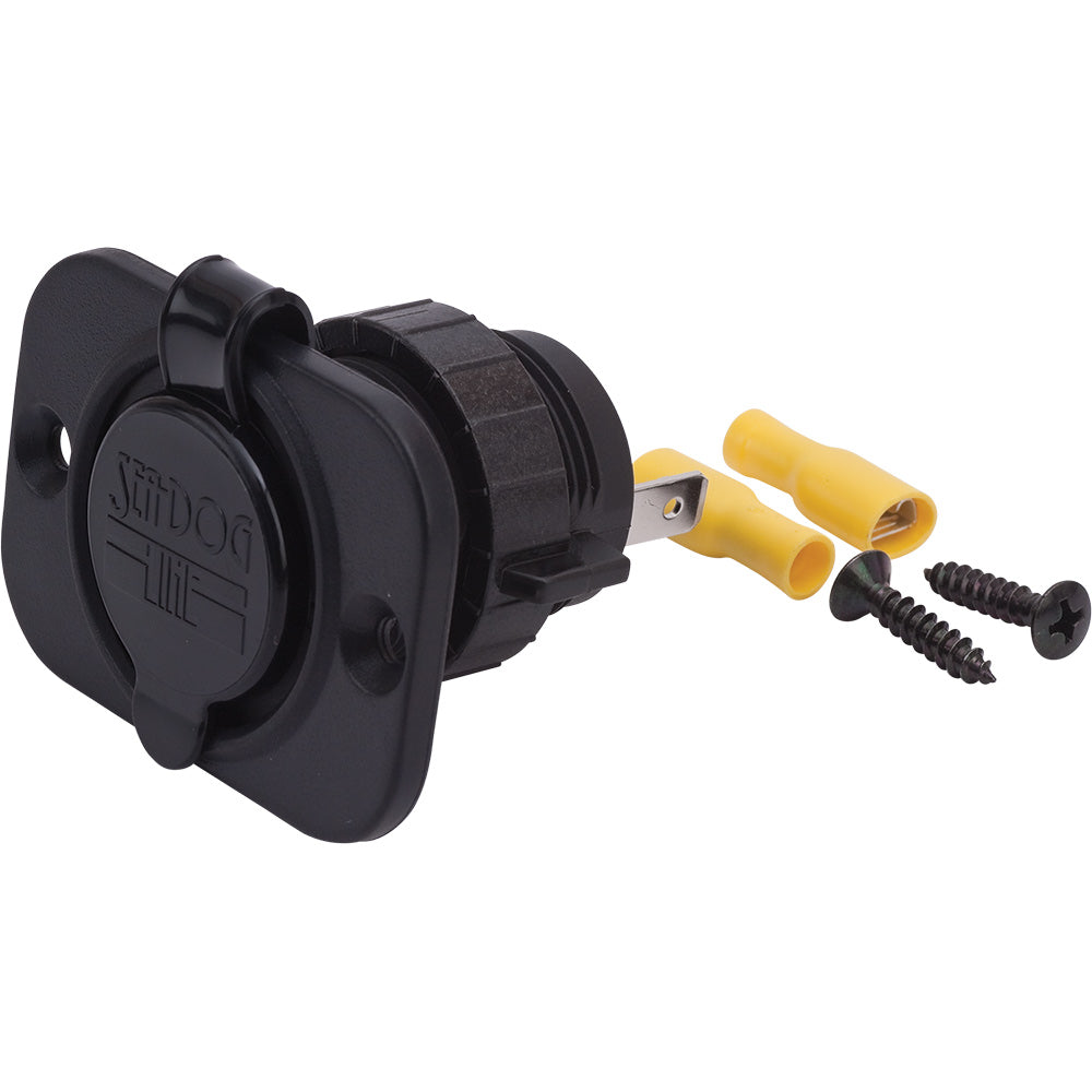 Sea-Dog - Round Power Socket - 12V — Quality Boat Parts