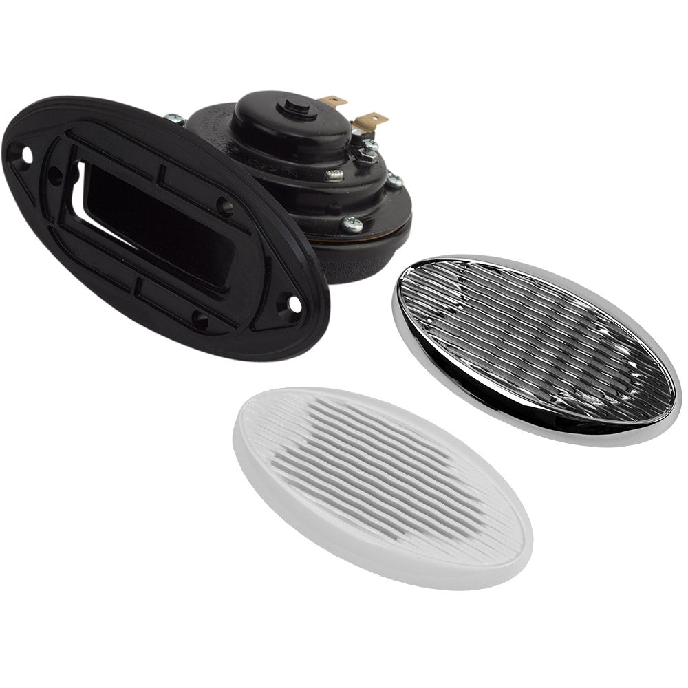 Sea-Dog - Drop-In Hidden Horn - V.1, With Grills — Quality Boat Parts