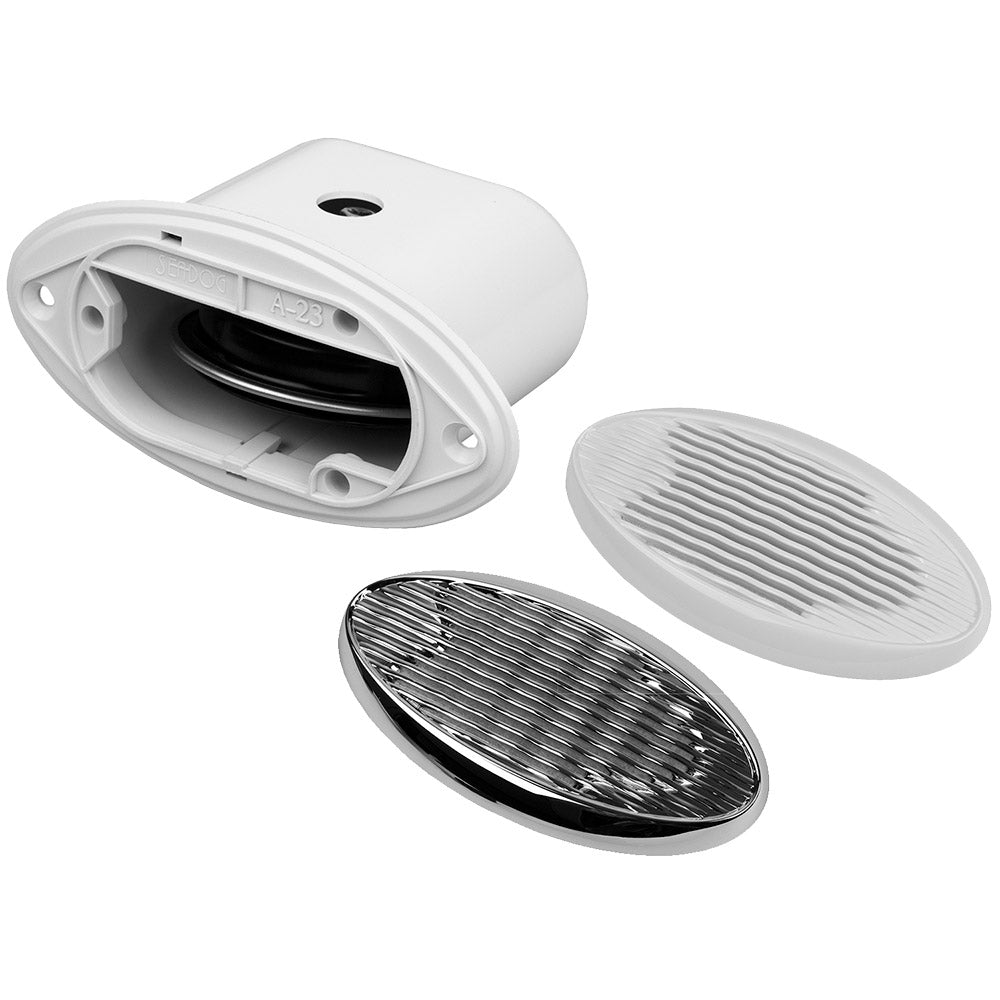 Sea-Dog - Drop-In Hidden Horn - V.2, With Grills — Quality Boat Parts