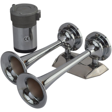 Sea-Dog - MaxBlast Air Horn - Mini Dual Trumpet — Quality Boat Parts
